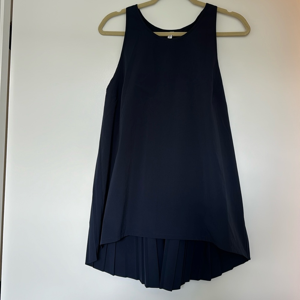 Athleta Sojourn Pleated Back Tank Top